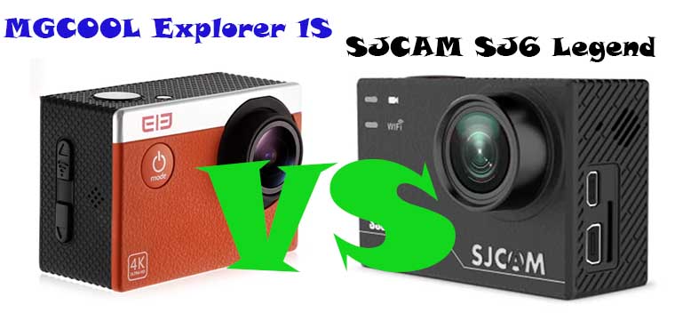 Сравнение экшн камер MGCOOL Explorer 1S и SJCAM SJ6 Legend