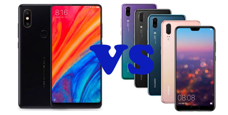 Сравнение смартфонов Xiaomi Mi Mix 2S и Huawei P20: битва китайских флагманов
